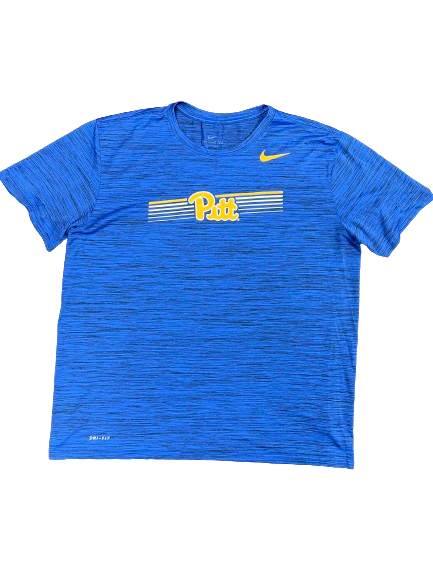 Habakkuk Baldonado Pittsburgh Football Team Issued T-Shirt (Size XL)