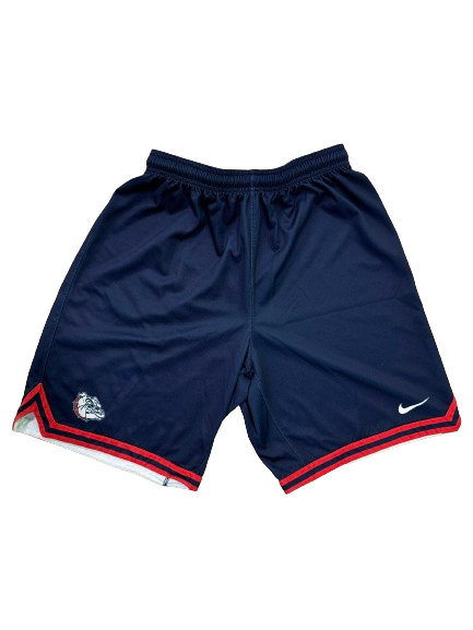 Anton Watson Gonzaga Basketball Player Exclusive Practice Shorts (Size L)