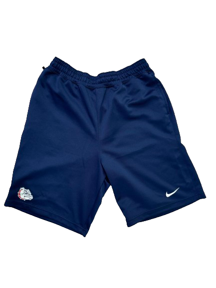 Anton Watson Gonzaga Basketball Player Exclusive Sweat Shorts (Size XLT)