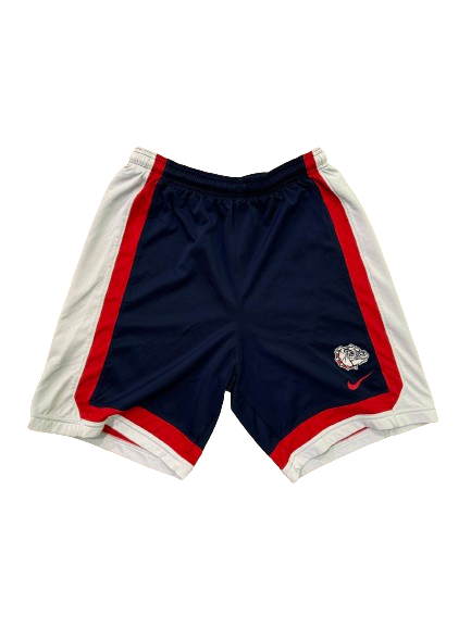 Anton Watson Gonzaga Basketball Player Exclusive Practice Shorts (Size L)