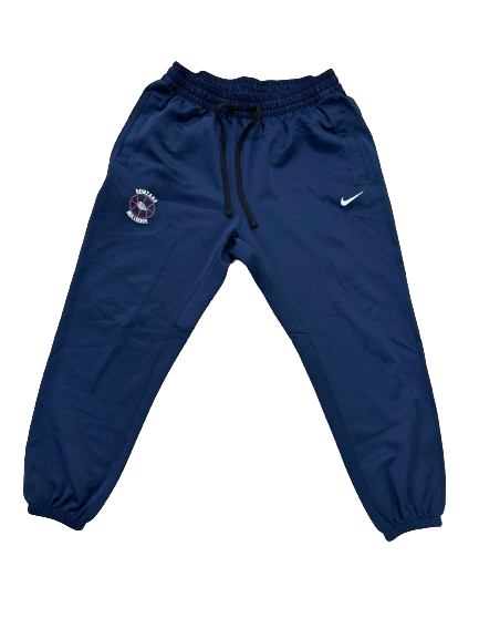 Anton Watson Gonzaga Basketball Player Exclusive Pre-Game Warm-Up Pants (Size XL)