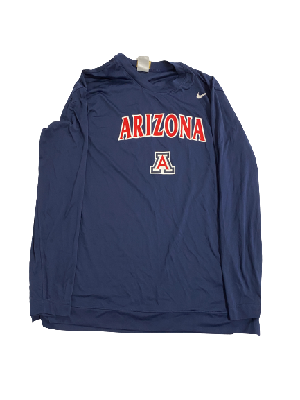 Adama Bal Arizona Basketball Player-Exclusive Pre-Game Warm-Up Shooting Shirt (Size L)