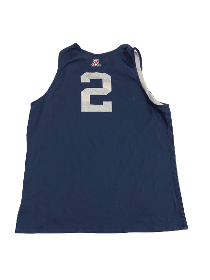 Adama Bal Arizona Basketball Player-Exclusive Reversible Practice Jersey (Size L)