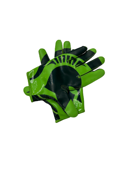 Michigan State Football Player-Exclusive Gloves (Size XL)