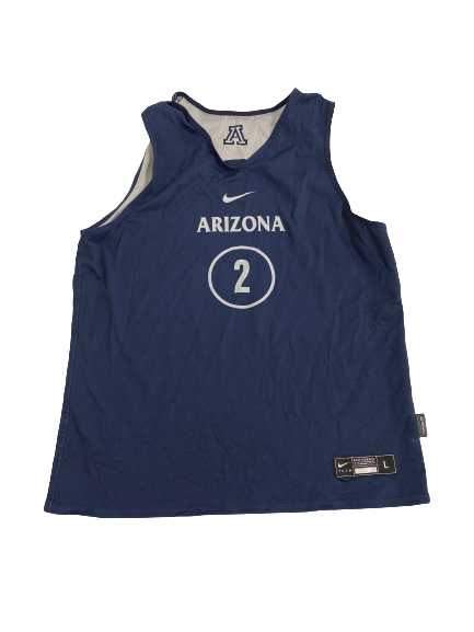 Adama Bal Arizona Basketball Player-Exclusive Reversible Practice Jersey (Size L)