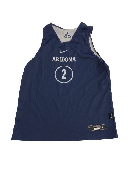 Adama Bal Arizona Basketball Player-Exclusive Reversible Practice Jersey (Size L)