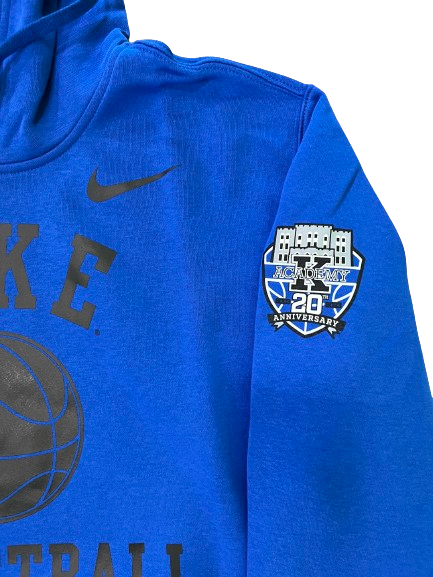 Kyle Filipowski Duke Basketball Player Exclusive "K ACADEMY 20th ANNIVERSARY" Hoodie (Size XL)