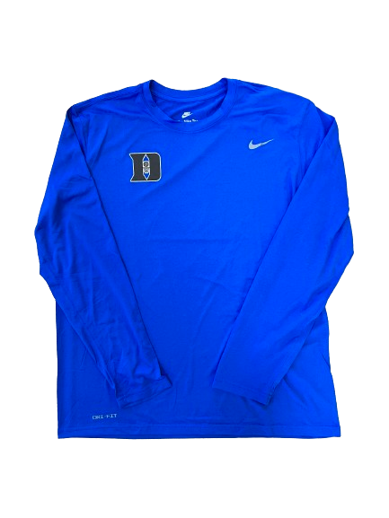 Kyle Filipowski Duke Basketball Player Exclusive Long Sleeve Shirt (Size XL)