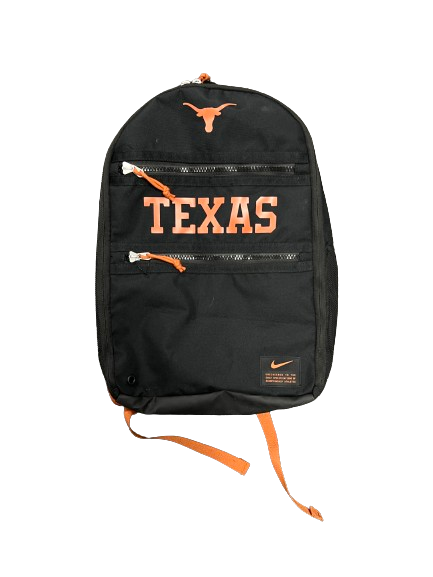 Jonathan Holmes Texas Basketball Team Issued Travel Backpack