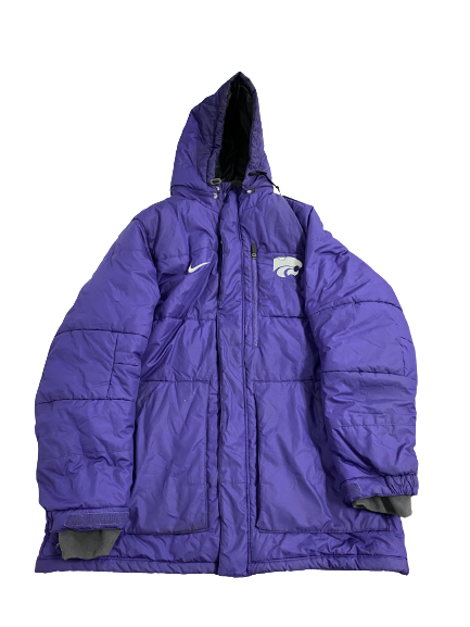 Kaosi Ezeagu Kansas State Player-Exclusive Storm Fit Winter Jacket (Size XXL)
