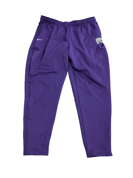 Kaosi Ezeagu Kansas State Team-Issued Sweatpants (Size XXL)