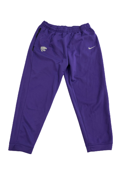 Kaosi Ezeagu Kansas State Team-Issued Sweatpants (Size XXL)