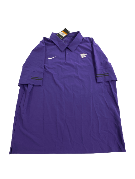 Kaosi Ezeagu Kansas State Team-Issued Polo Shirt (Size XXL) (New With $80 Tag)