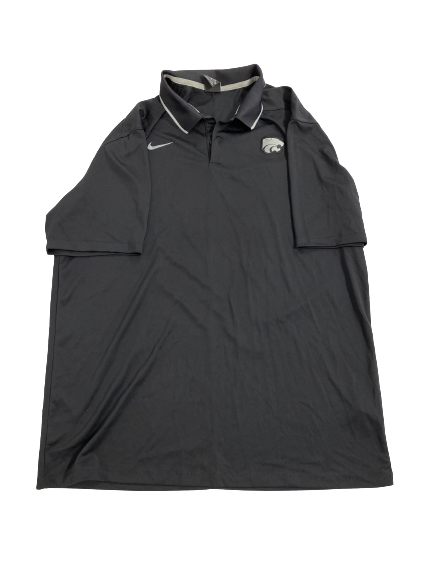 Kaosi Ezeagu Kansas State Team-Issued Polo Shirt (Size XLT)