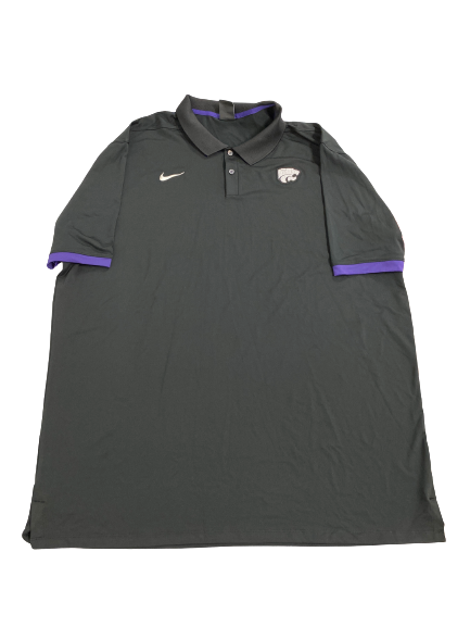 Kaosi Ezeagu Kansas State Team-Issued Polo Shirt (Size XXLT)