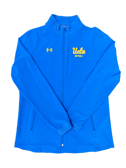 Kelli Godin UCLA Softball Team Issued Full Zip Travel Jacket (Size Women&