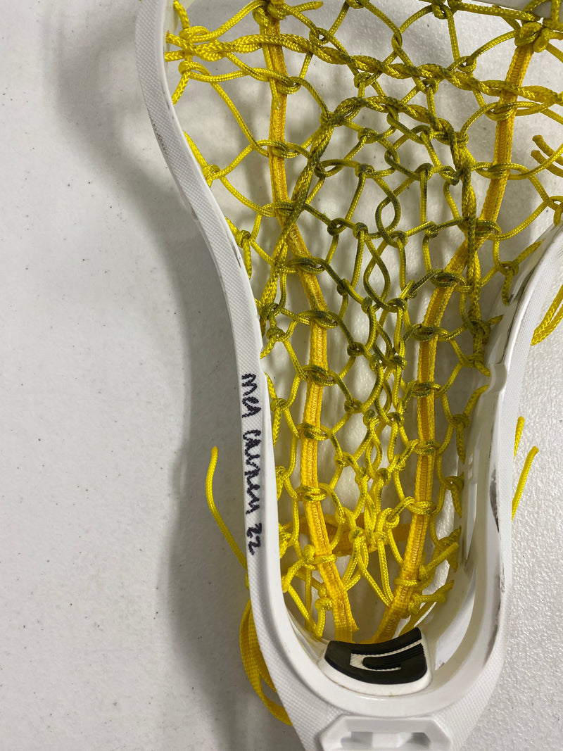 Megan Carney Syracuse Lacrosse SIGNED Game Used Stick Head