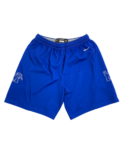 Keonte Kennedy Memphis Basketball Player-Exclusive Practice Shorts (Size M)