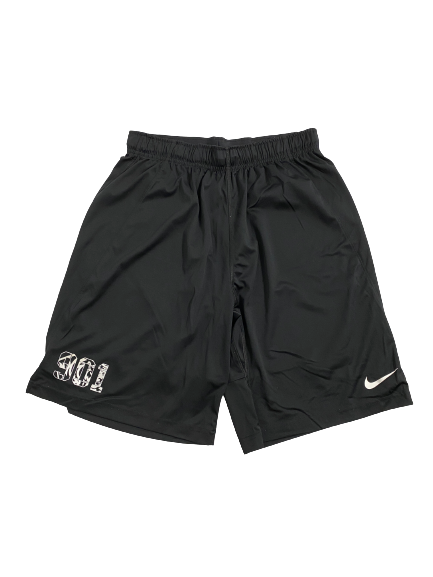 Keonte Kennedy Memphis Basketball Player-Exclusive "901 Area Code" Shorts (Size M)
