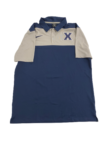 Keonte Kennedy Xavier Basketball Team-Issued Polo Shirt (Size L)
