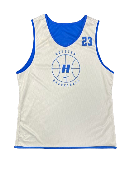 Tyler Thomas Hofstra Basketball Player Exclusive Practice Uniform - Jersey & Shorts (Size L)