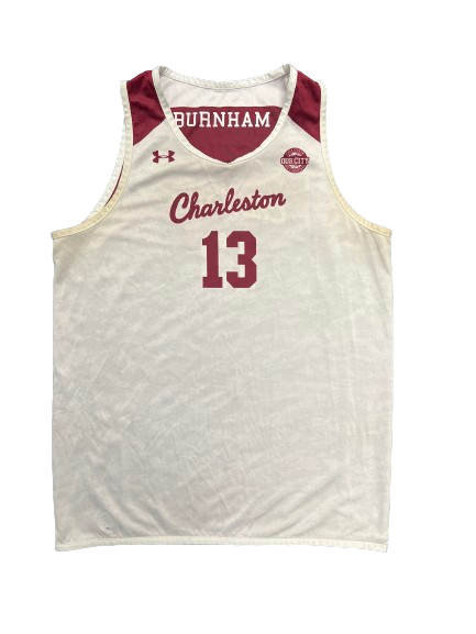 Ben Burnham Charleston Basketball Player Exclusive Reversible Practice Jersey (Size XL)