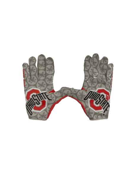 Mitch Rossi Ohio State Football Player Exclusive Gloves (Size XXL)