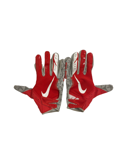 Mitch Rossi Ohio State Football Player Exclusive Gloves (Size XXL)