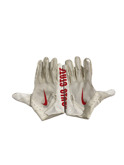 Mitch Rossi Ohio State Football Player Exclusive Gloves (Size XXL)