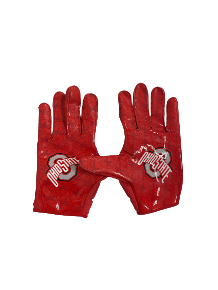 Mitch Rossi Ohio State Football Player Exclusive Gloves (Size XXL)