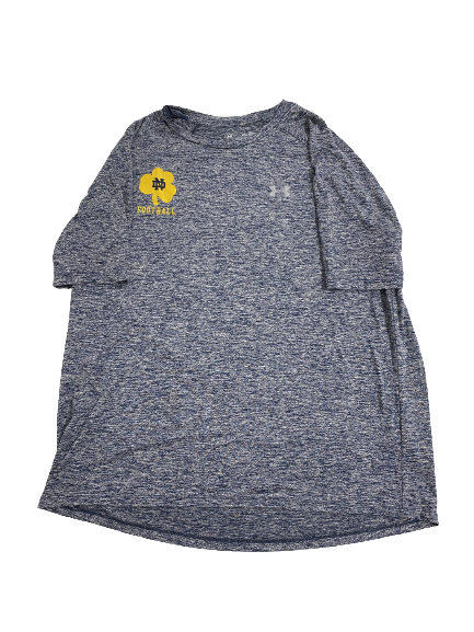 Caleb Johnson Notre Dame Football Team-Issued T-Shirt (Size XXL)