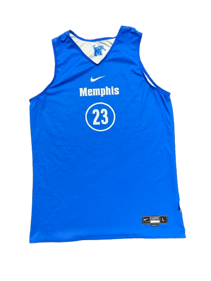 Malcolm Dandridge Memphis Basketball Player Exclusive Reversible Practice Jersey *Given to Jayhlon Young* (Size L)