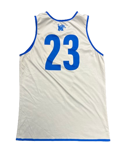 Malcolm Dandridge Memphis Basketball Player Exclusive Reversible Practice Jersey *Given to Jayhlon Young* (Size L)