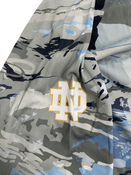 Caleb Johnson Notre Dame Football Player-Exclusive Swearshirt (Size XXXL)