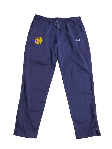 Caleb Johnson Notre Dame Football Team-Issued Sweatpants (Size XXLT)