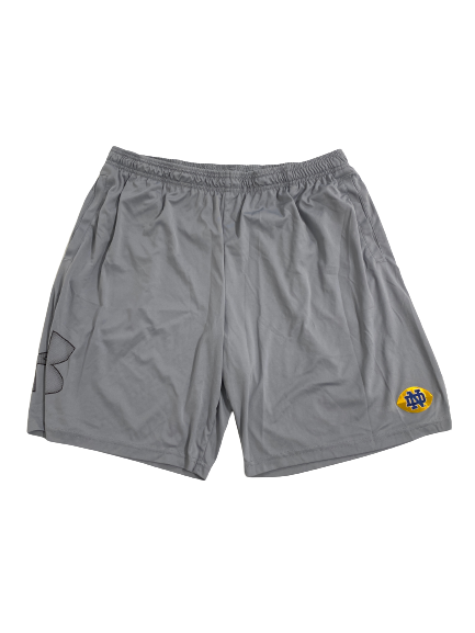 Caleb Johnson Notre Dame Football Team-Issued Shorts (Size XXL)