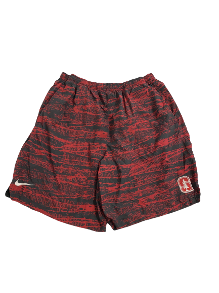 Stephen Herron Stanford Football Team-Issued Shorts (Size XXL)