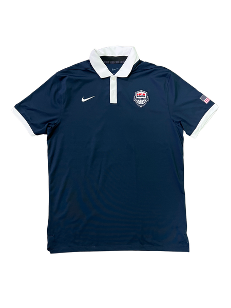 Team USA Basketball Player Exclusive Polo Shirt Size M The Players Trunk