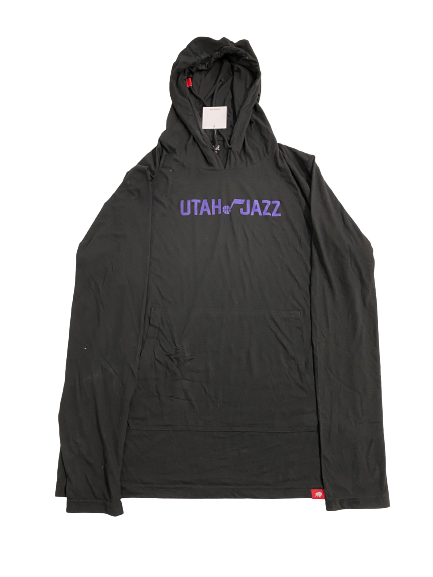 Udoka Azubuike Utah Jazz Basketball Team-Issued Performance Hoodie (Size XXL)