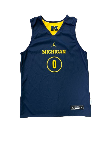 Dug McDaniel Michigan Basketball Player Exclusive Reversible Practice Jersey (Size M)
