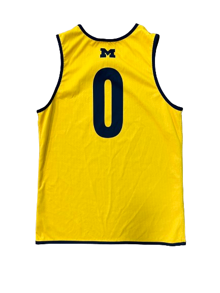 Dug McDaniel Michigan Basketball Player Exclusive Reversible Practice Jersey (Size M)
