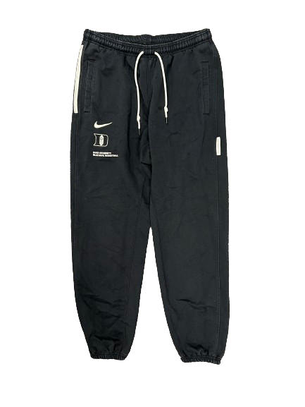 Ryan Young Duke Basketball Team Issued Travel Sweatpants (Size XLT)