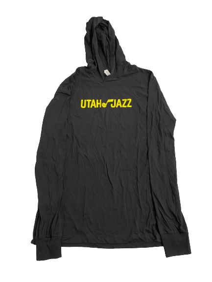 Udoka Azubuike Utah Jazz Basketball Team-Issued Performance Hoodie (Size XL)