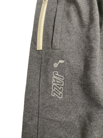 Udoka Azubuike Utah Jazz Basketball Player-Exclusive Sweatpants (Size XLT)