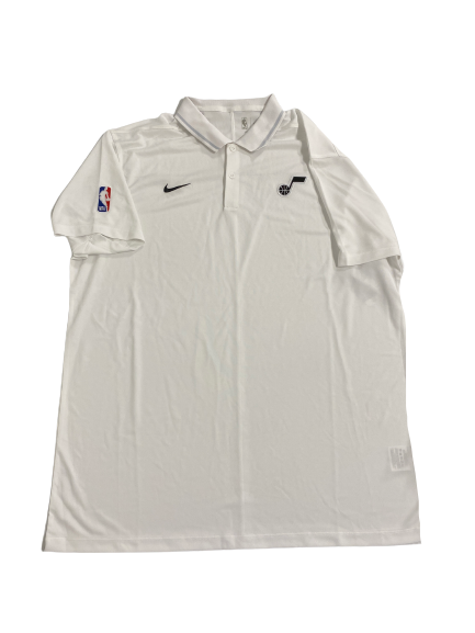 Udoka Azubuike Utah Jazz Basketball Team-Issued Polo Shirt (Size XLT) - New with $65 Tag