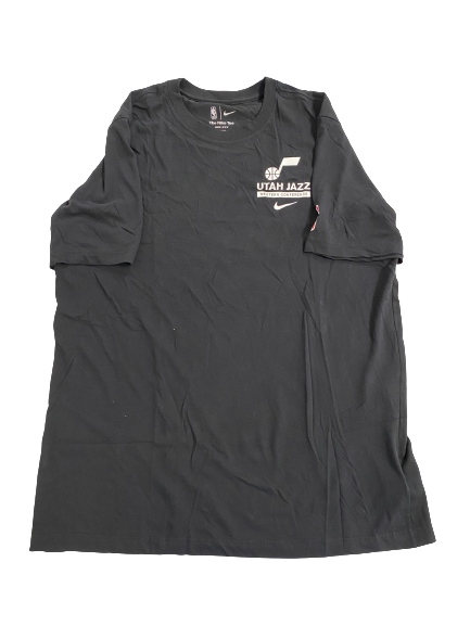 Udoka Azubuike Utah Jazz Basketball Team-Issued T-Shirt (Size XLT)