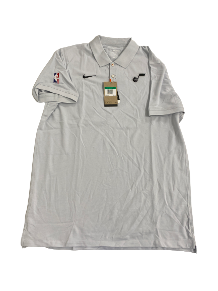 Udoka Azubuike Utah Jazz Basketball Team-Issued Polo Shirt (Size XLT) - New with $75 Tag