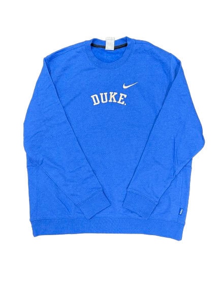 Ryan Young Duke Basketball Team Issued Crewneck Sweatshirt (Size XXL)