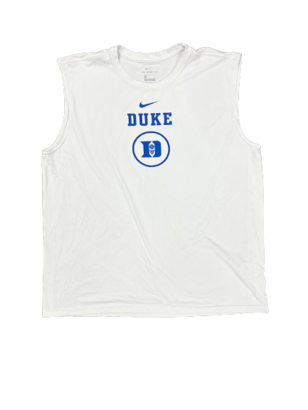 Ryan Young Duke Basketball Team Issued Workout Tank (Size XL)
