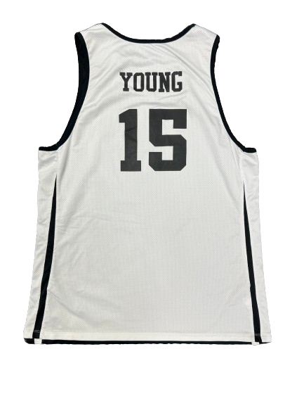 Ryan Young Duke Basketball Player Exclusive *Rare Black* Reversible Practice Jersey (Size XLT)